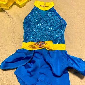 Weismann Girls Dance Costume with separate TuTu